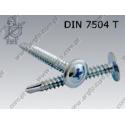 Self drilling screw, wafer head  H ST 4,2×13  zinc plated  DIN 7504 T