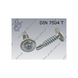 Self drilling screw, wafer head  H ST 4,2×19  zinc plated  DIN 7504 T