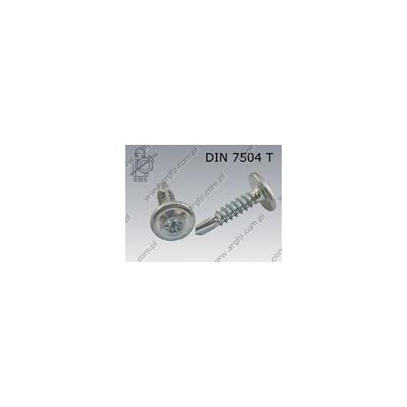 Self drilling screw, wafer head  H ST 4,2×19  zinc plated  DIN 7504 T