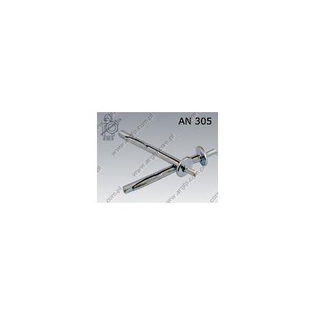 Safety nail  6×65  zinc plated  AN 305