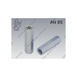 Spacer nut  S10 M 6×30  zinc plated  AN 85