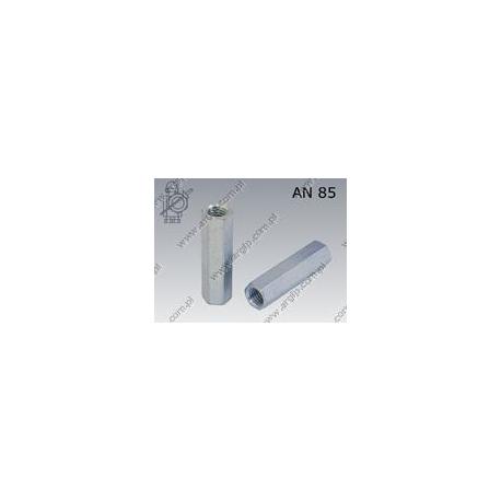 Spacer nut  S11 M 8×40  zinc plated  AN 85