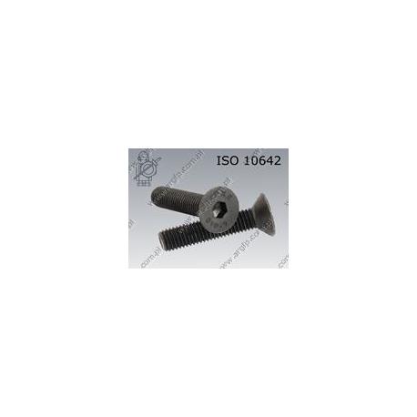Hex socket CSK head screw  FT M 6×10-010.9   ISO 10642
