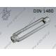 Turnbuckles open type  M24  zinc plated  DIN 1480