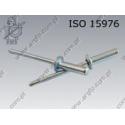 Blind rivet sealed dome head  4,8×12-St/St   ISO 15976 per 500