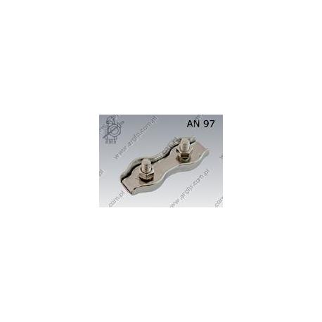 Wire rope clip  double 4-A4   AN 97