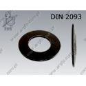 Disc spring  Schnorr 63×31,0×2,5  phosph.  DIN 2093 B
