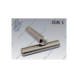 Taper pin  6×100    DIN 1 B