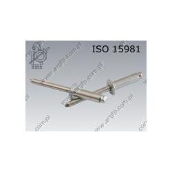 Blind rivet dome head  4×16-Al/Al   ISO 15981 per 500