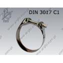 Hose clamp GBS  130-140/30-W2   DIN 3017 C1