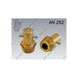 Grease nipple bayonet  R 1/8-brass   AN 282