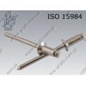 Blind rivet countersunk head  4×10-A2/A2   ISO 15984 per 500