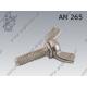 Wing screw amer. type  M 6×20-A2   AN 265