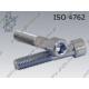 Hex socket head cap screw  M20×120-8.8 zinc plated  ISO 4762