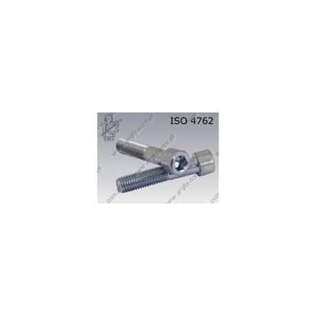 Hex socket head cap screw  M20×140-8.8 zinc plated  ISO 4762