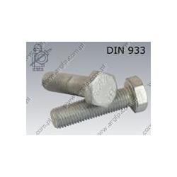 Hex bolt  M12×40-8.8U tZn  DIN 933