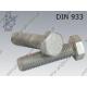 Hex bolt  M20×60-8.8U tZn  DIN 933