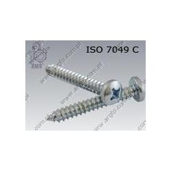Self tapping screw  H ST 6,3×16  zinc plated  ISO 7049 C