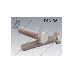 Hex bolt  M16×1,5×40-10.9 fl Zn  DIN 961