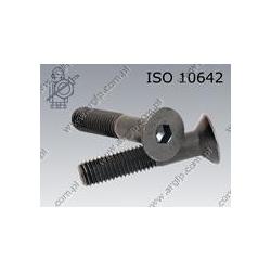 Hex socket CSK head screw  M24×120-010.9   DIN 7991
