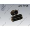 Hex socket set screw with flat point  M24×70-45H   ISO 4026