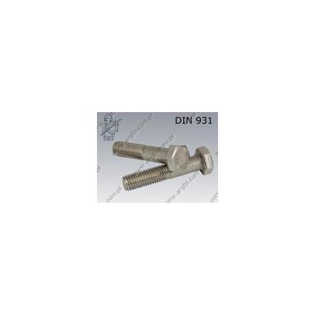 Hex bolt  M 5×40-A4-80   DIN 931