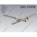 Blind rivet countersunk head  4×18-Al/St   ISO 15978 per 500