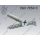 Self tapping screw  H ST 3,9×16  zinc plated  ISO 7050 C