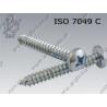 Self tapping screw  H ST 4,2×13  zinc plated  ISO 7049 C