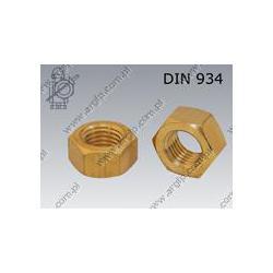 Hexagon nut  M 5-brass   DIN 934