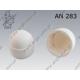Protecting cap for hex head bolt  S30(M20)  white  AN 283