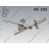 Blind rivet large dome head  3,2×10×9,5-A2/A2   AN 385