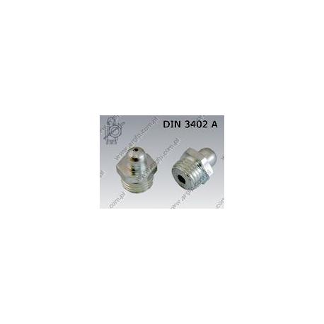 Grease nipple (180)  M 8× 1  zinc plated  DIN 3402 A