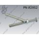 Round head rivet  6×16  zinc plated  PN 82952 per 500