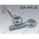 Eye bolt  FT M12×160-4.6 zinc plated  DIN 444LB