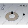 External tab washer  13(M12)  zinc plated  DIN 432
