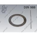 Shim washer  25×36×1-A2   DIN 988