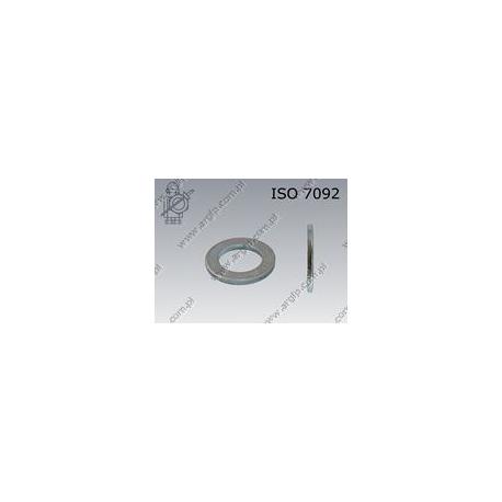 Washer with reduced O.D.  6,4(M 6)-200HV zinc plated  ISO 7092