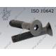 Hex socket CSK head screw  M24×160-010.9   DIN 7991
