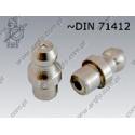 Grease nipple with plain shank (180)  6-A1   ~DIN 71412 A