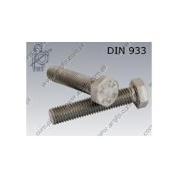 Hex bolt  M 5× 8-A2-70   DIN 933