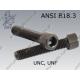 Hex socket head cap screw  FT 5/16-UNC×1 1/2"-12.9   ANSI B18.3 (~ISO4762)