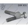 Hex bolt  M12×220-8.8U tZn  DIN 931