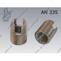 Self-tapping insert, slotted  M 8-A1   AN 335