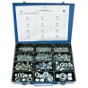Assortiment zeskantmoeren 645 stuks