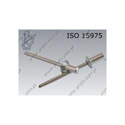 Blind rivet sealed dome head  4× 9,5-Al/Al   ISO 15975