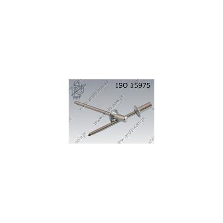 Blind rivet sealed dome head  4× 9,5-Al/Al   ISO 15975
