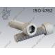 Hex socket head cap screw  FT M12×45-12.9 fl Zn  ISO 4762