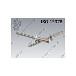 Blind rivet countersunk head  3,2× 6-Al/St   ISO 15978