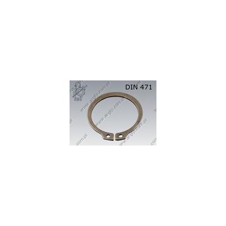 Retaining ring  A(Z) 28×1,5-1.4122   DIN 471